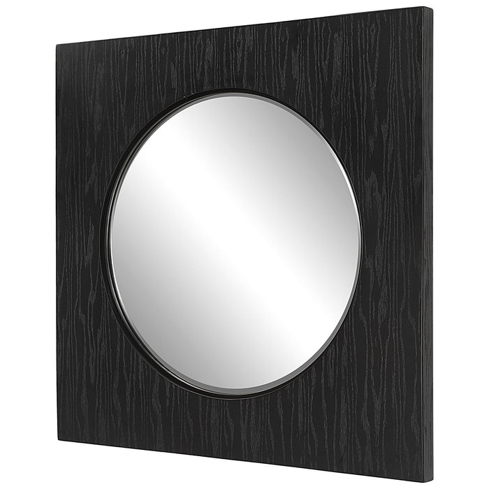 Uttermost 09863 Mirror, Black Stain