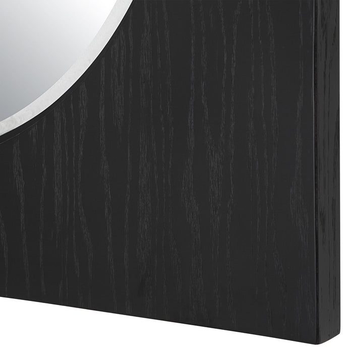 Uttermost 09863 Mirror, Black Stain