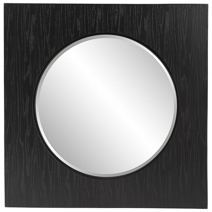 Uttermost 09863 Mirror, Black Stain