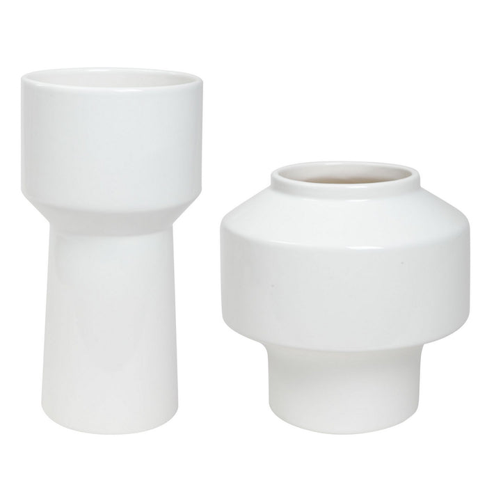 Uttermost 18049 Vases, Set/2, White