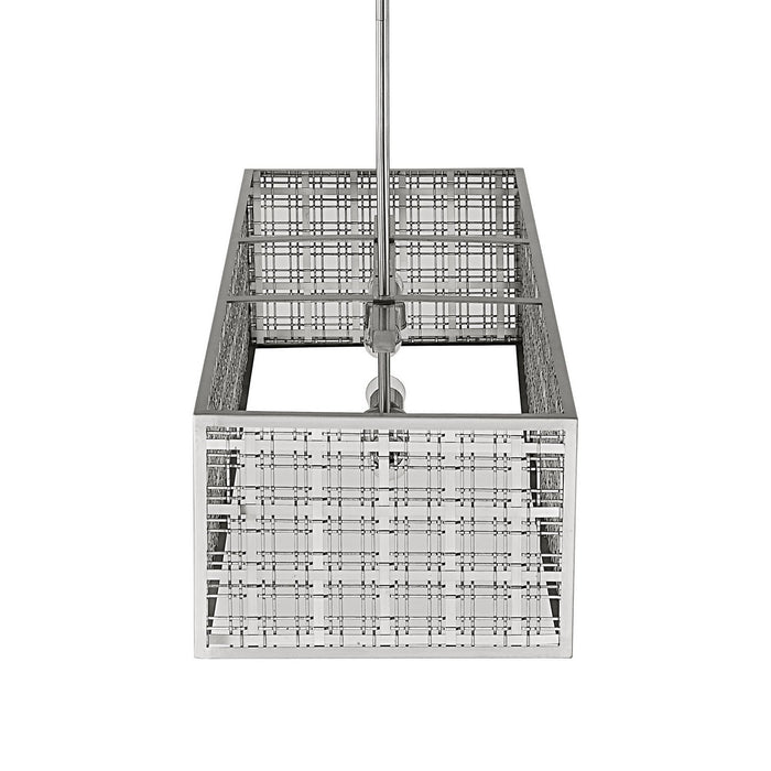 Uttermost 21354 Four Light Island Pendant, Satin Nickel