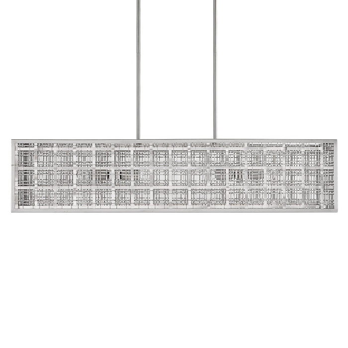 Uttermost 21354 Four Light Island Pendant, Satin Nickel