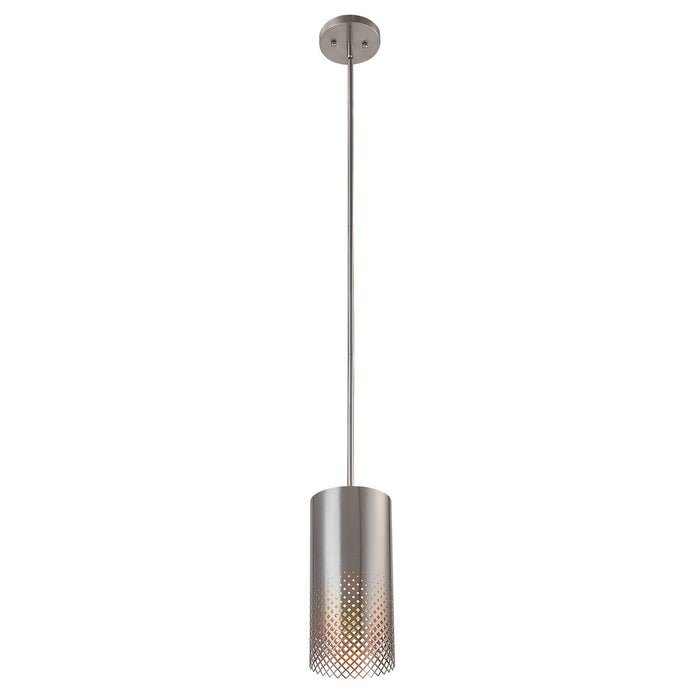 Uttermost 21568 One Light Pendant, Satin Nickel
