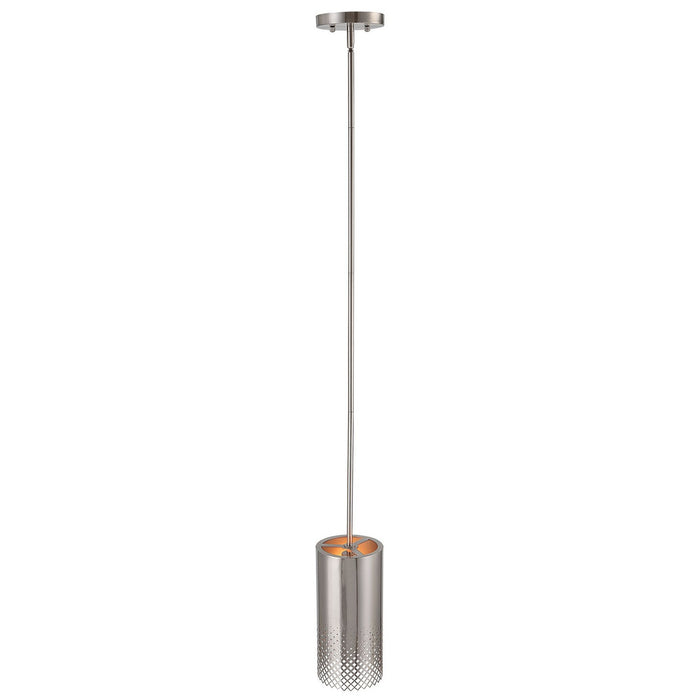 Uttermost 21568 One Light Pendant, Satin Nickel