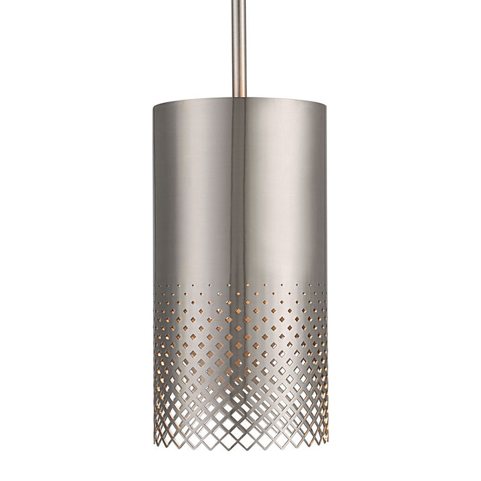 Uttermost 21568 One Light Pendant, Satin Nickel