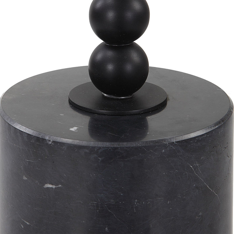 Uttermost 25238 Drink Table, Solid Black