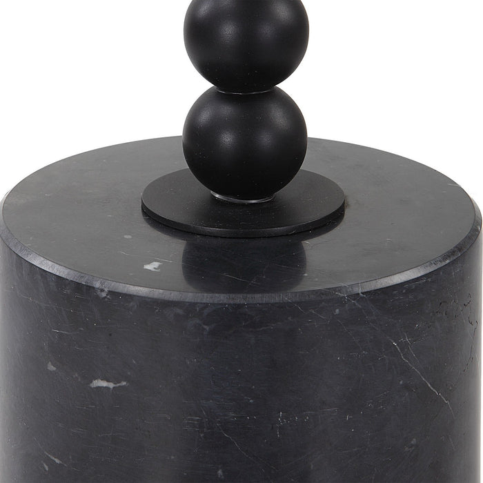 Uttermost 25238 Drink Table, Solid Black
