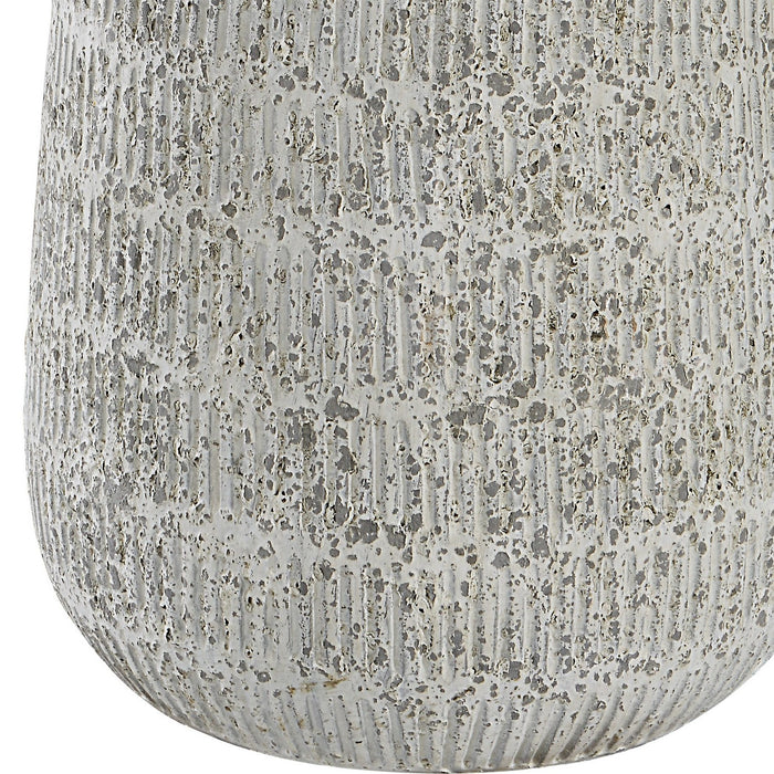 Uttermost 30104 One Light Table Lamp, Brushed Nickel