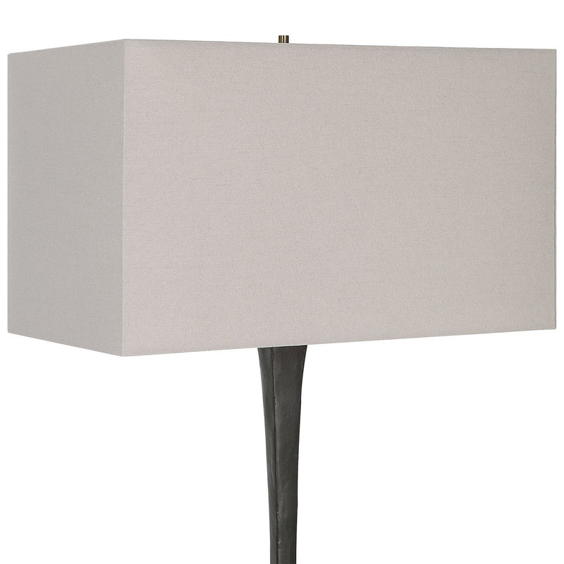 Uttermost 30139 One Light Table Lamp, Rustic Black