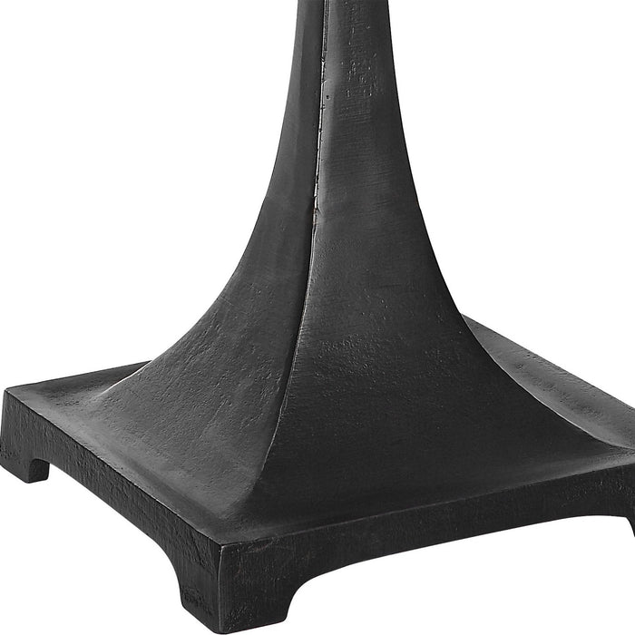 Uttermost 30139 One Light Table Lamp, Rustic Black