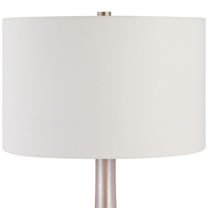 Uttermost 30144 One Light Table Lamp, Brushed Nickel
