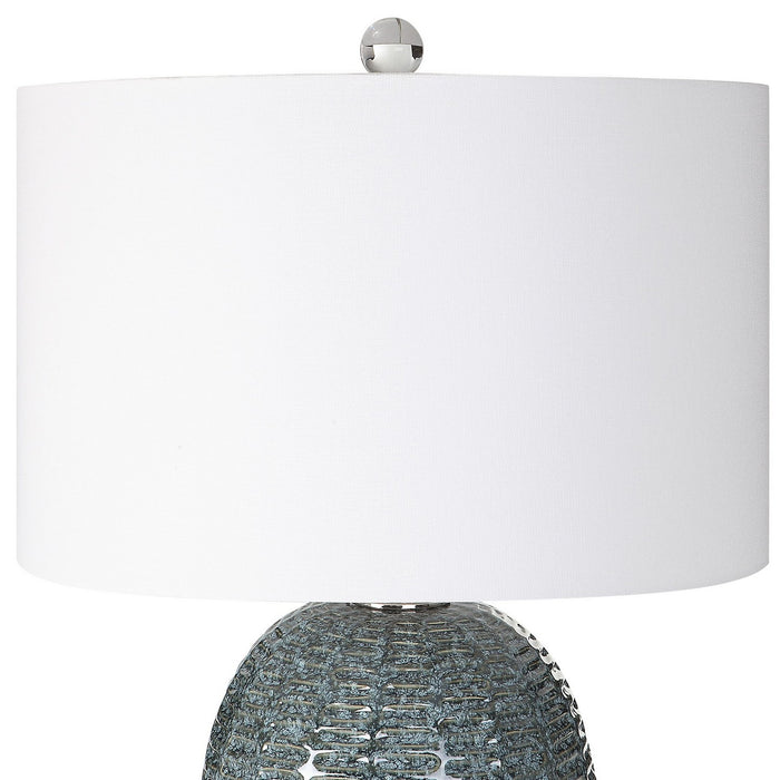 Uttermost 30146 One Light Table Lamp, Polished Nickel