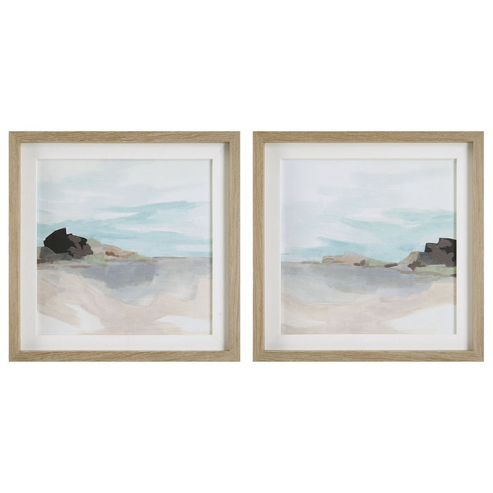 Uttermost 41445 Framed Prints, Set/2, Light Wood