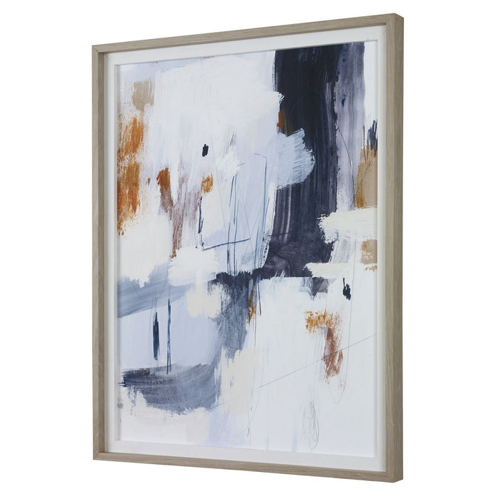 Uttermost 41448 Framed Print, Natural Pine Wood