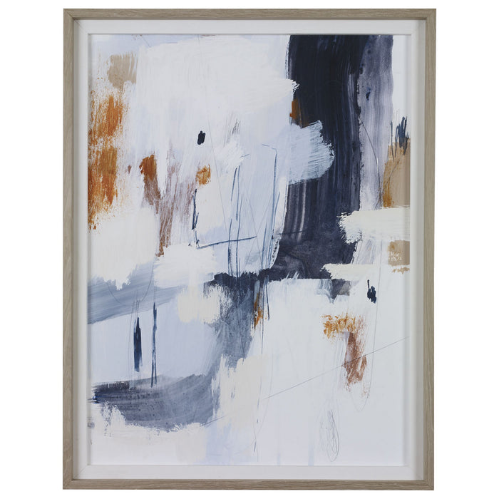 Uttermost 41448 Framed Print, Natural Pine Wood