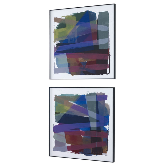 Uttermost 41449 Framed Prints, Set/2, Black