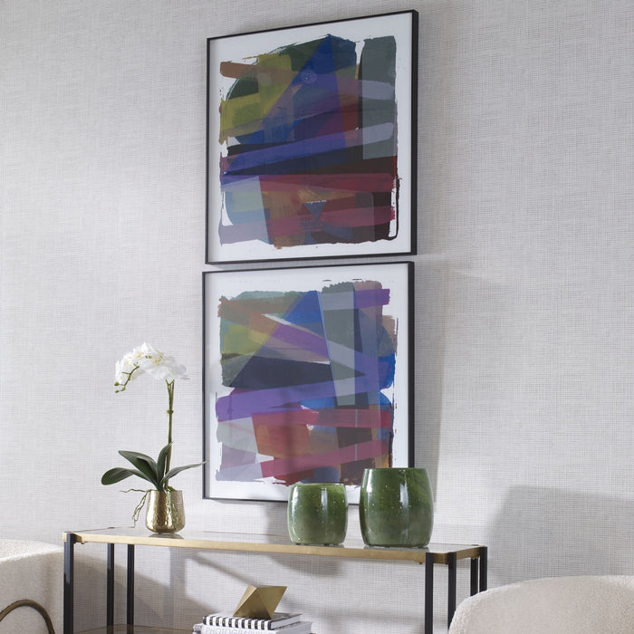 Uttermost 41449 Framed Prints, Set/2, Black