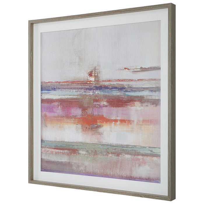 Uttermost 41451 Framed Print, Brushed Light Oak