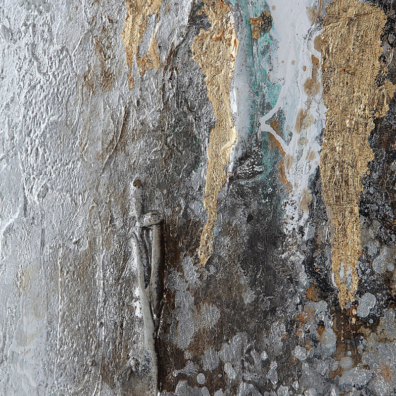 Uttermost 41462 Hand Painted Canvas, Black