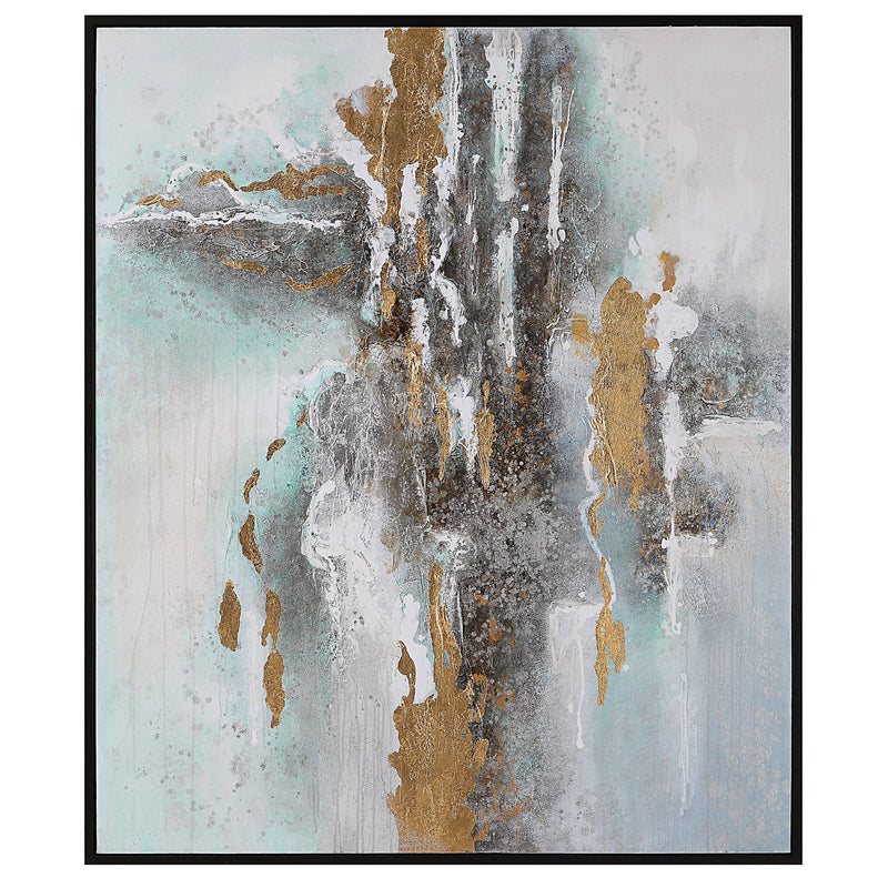 Uttermost 41462 Hand Painted Canvas, Black