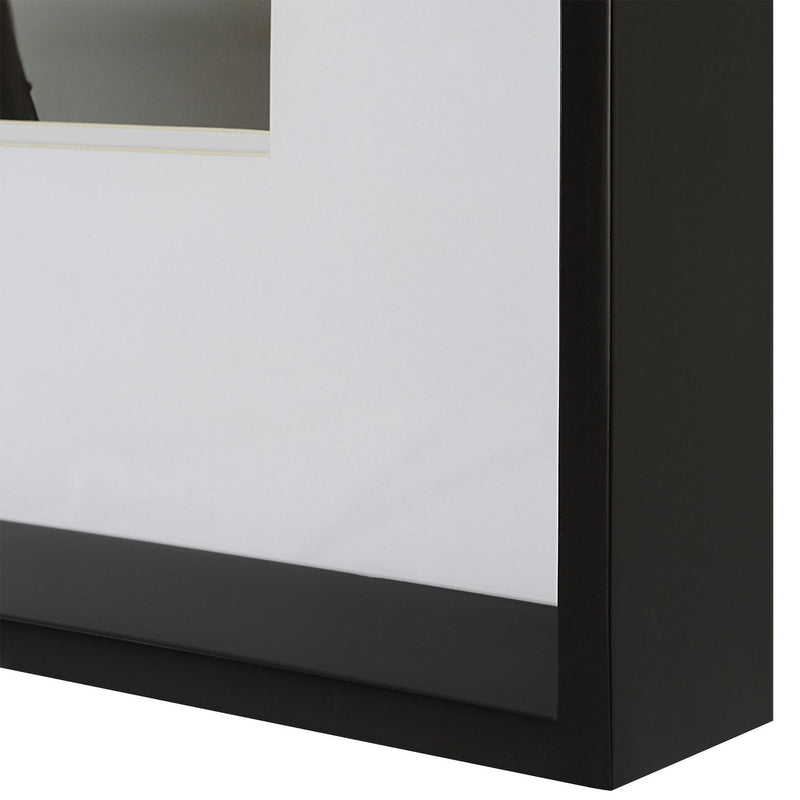 Uttermost 41464 Framed Print, Satin Black Chamfered Edge