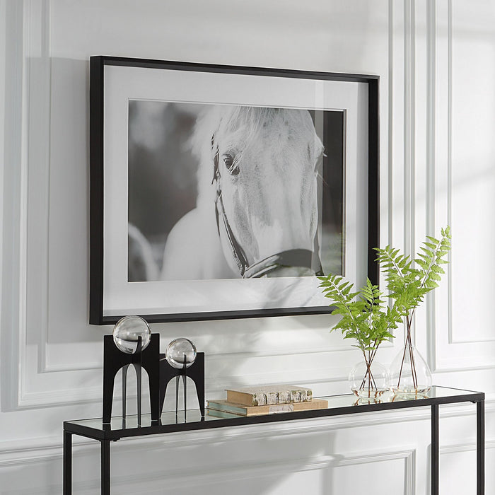 Uttermost 41464 Framed Print, Satin Black Chamfered Edge