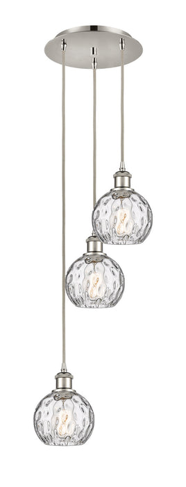 Innovations 113B-3P-PN-G1215-6 Three Light Pendant, Polished Nickel