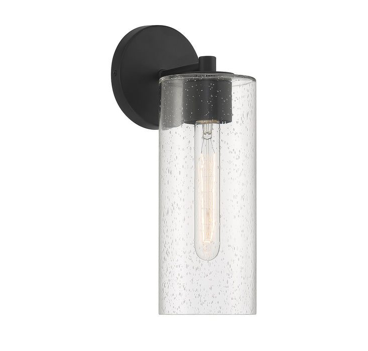 Lighting One E V6-L9-2460-1-89 One Light Wall Sconce, Matte Black