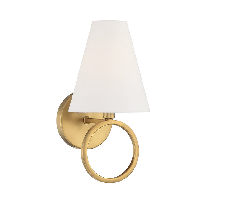 Lighting One E V6-L9-9150-1-322 One Light Wall Sconce, Warm Brass