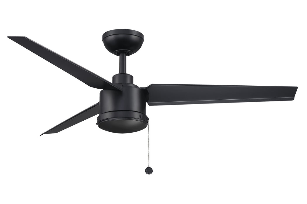 Fanimation FPD7617BLW 52" Ceiling Fan, Black