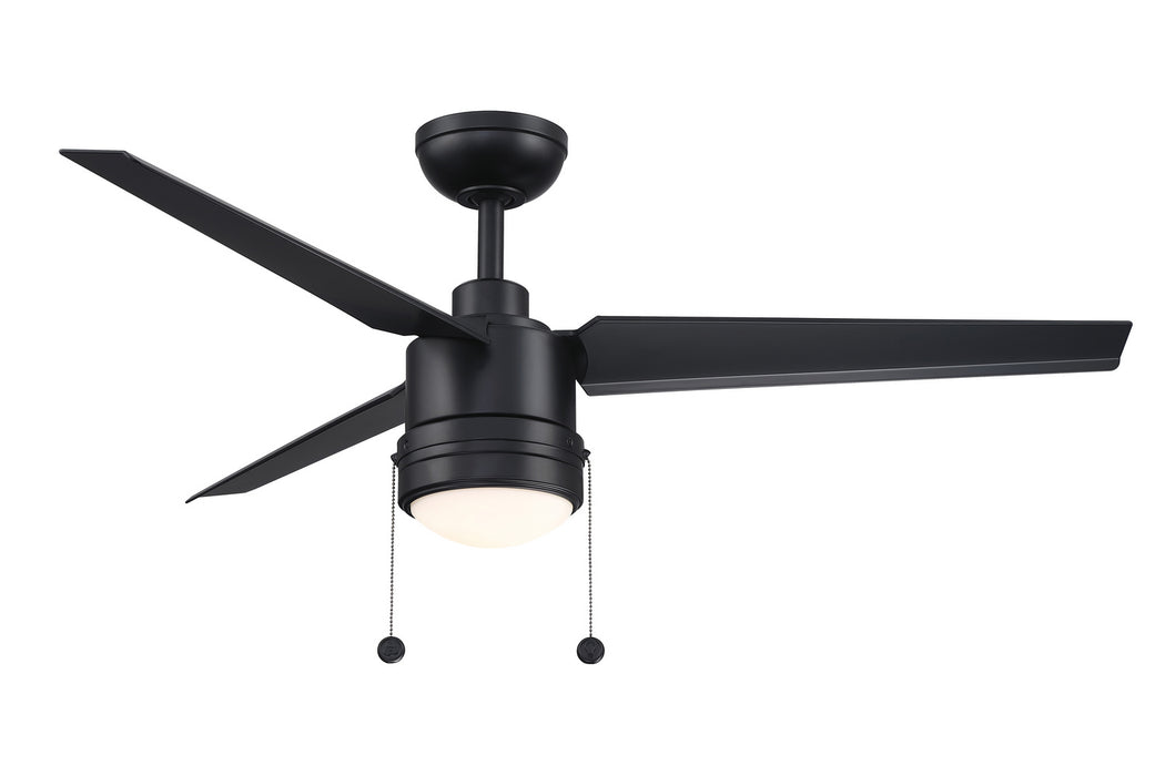 Fanimation FPD7619BLW 52" Ceiling Fan, Black