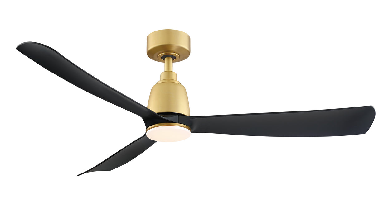 Fanimation FPD8534BSBL 52" Ceiling Fan, Brushed satin Brass