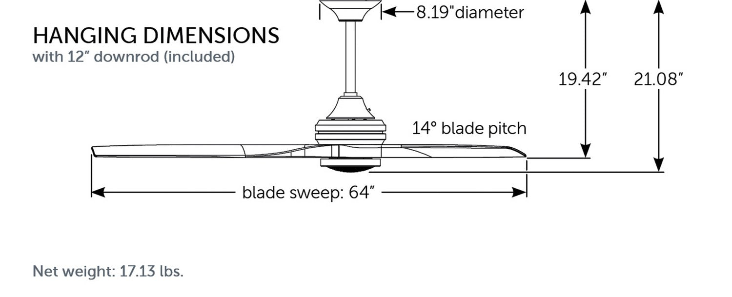 Fanimation MAD6721BS Motor, Brushed Satin Brass