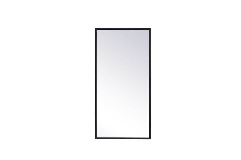 Elegant Lighting MR41428BK Mirror, Black