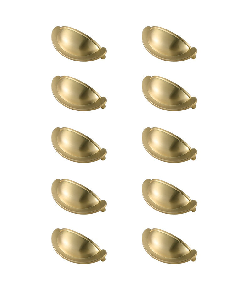 Elegant Lighting PL3001-GD-10PK Bar Pull Multipack (set of 10), Brushed Gold