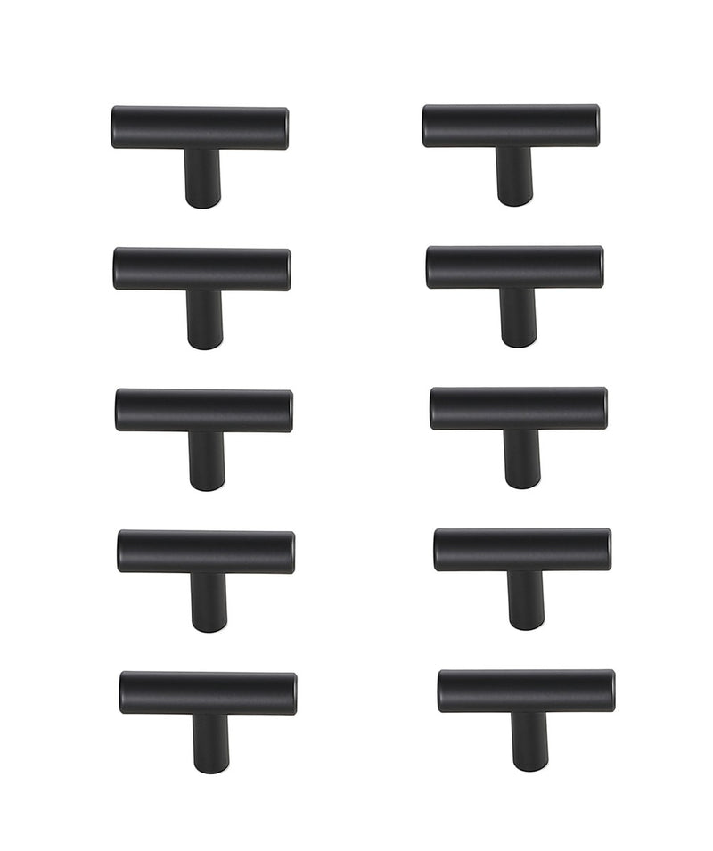 Elegant Lighting PL400-1-MB-10PK Bar Pull Multipack (set of 10), Matte Black
