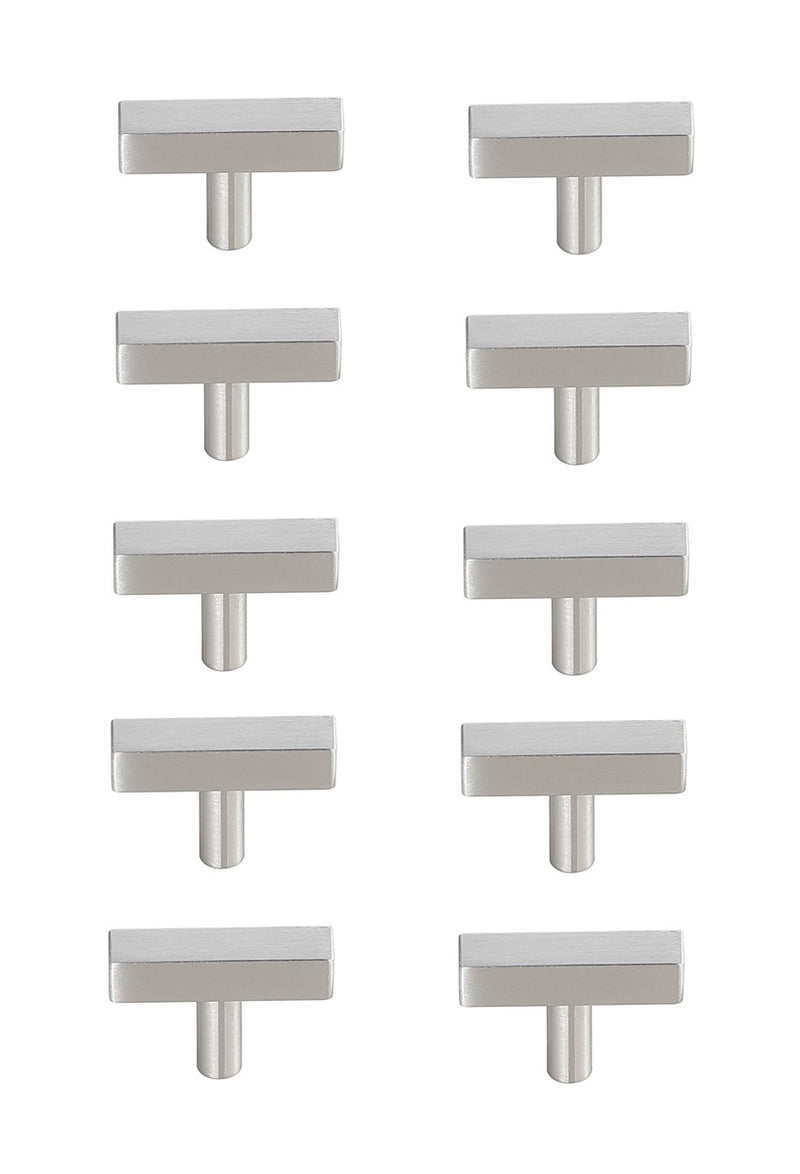 Elegant Lighting PL402-1-NK-10PK Bar Pull Multipack (set of 10), Brushed Nickel