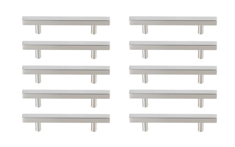 Elegant Lighting PL402-4-NK-10PK Bar Pull Multipack (set of 10), Brushed Nickel