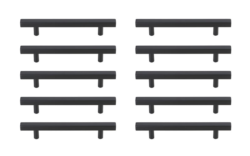Elegant Lighting PL402-5-MB-10PK Bar Pull Multipack (set of 10), Matte Black