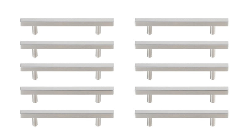 Elegant Lighting PL402-5-NK-10PK Bar Pull Multipack (set of 10), Brushed Nickel