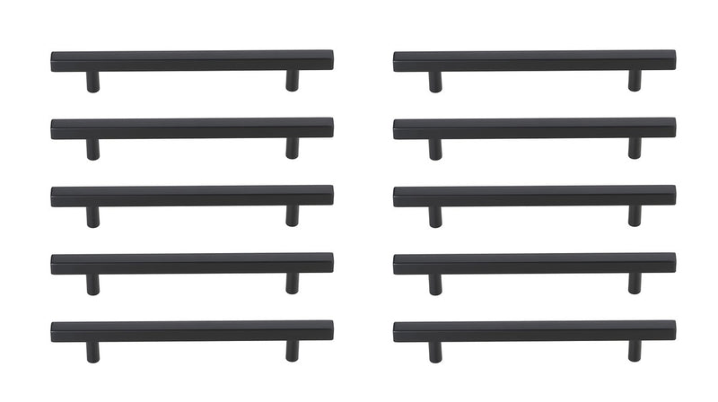 Elegant Lighting PL402-6-MB-10PK Bar Pull Multipack (set of 10), Matte Black