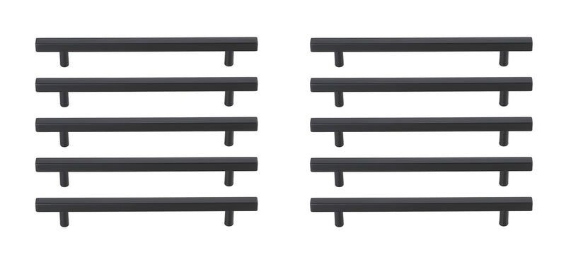 Elegant Lighting PL402-7-MB-10PK Bar Pull Multipack (set of 10), Matte Black