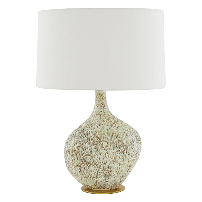 Arteriors 11070-194 One Light Table Lamp, Moss Reactive