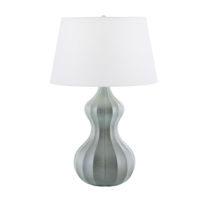 Arteriors 11074-123 One Light Table Lamp, Seafoam Reactive