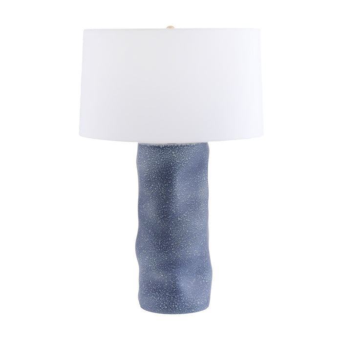 Arteriors 11078-169 One Light Table Lamp, Speckled Sapphire