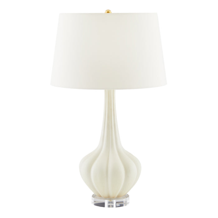 Arteriors 17801-152 One Light Table Lamp, Matte Ivory