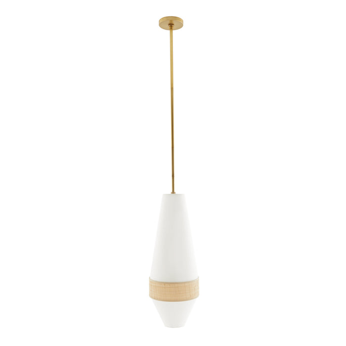 Arteriors 41069 One Light Pendant, Natural