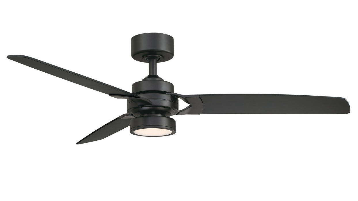 Fanimation FP7634BL 52" Ceiling Fan, Black