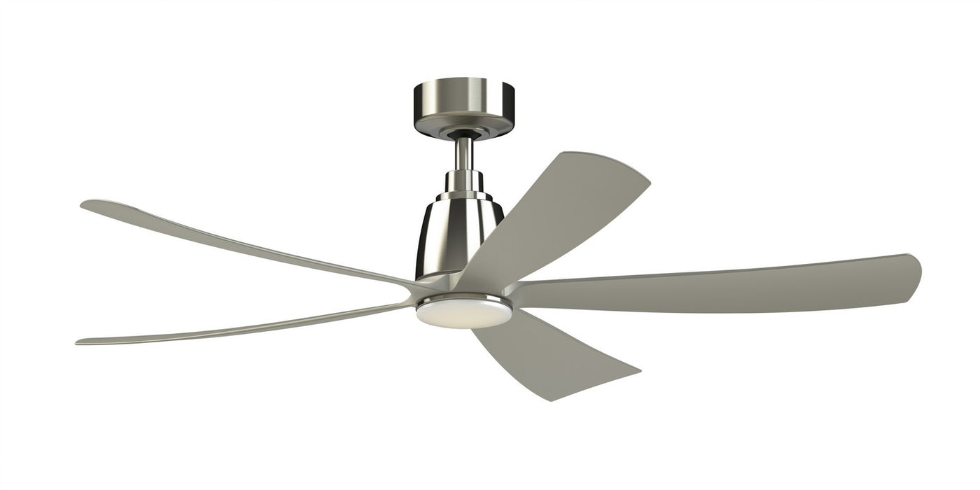 Fanimation FPD5534BN 52" Ceiling Fan, Brushed Nickel