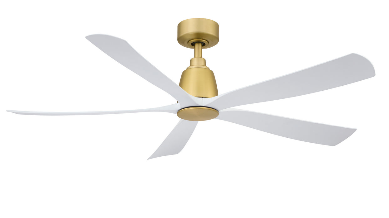 Fanimation FPD5534BS 52" Ceiling Fan, Brushed Satin Brass